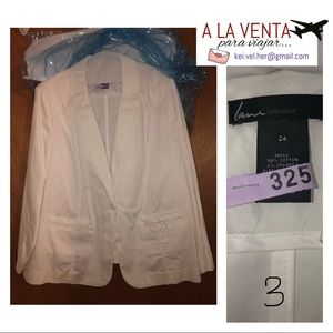 Lane Bryant White Jacket